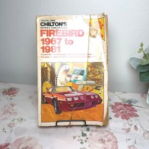 Chilton Pontiac Firebird 1967-1981 Repair Tune-Up Guide Manual 5996 Trans Am